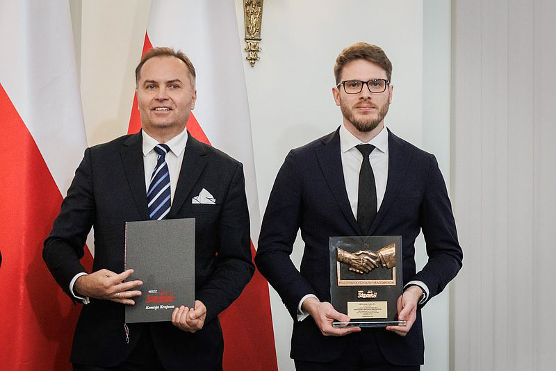 Qemetica Soda Polska laureatem konkursu „Pracodawca Przyjazny Pracownikom” – uroczyste wręczenie nagrody z rąk Prezydenta RP